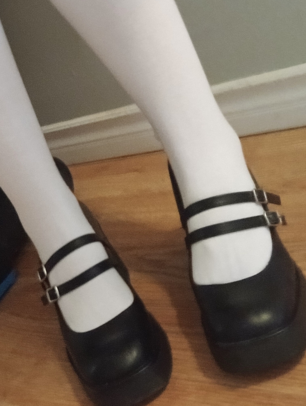 CALL IT SPRING Black Mary Jane Heels - Picture 2 of 4